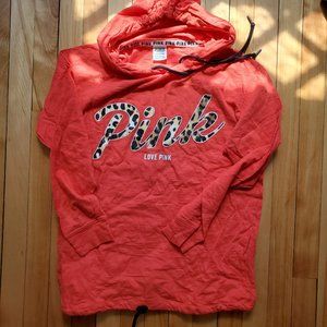 VS PINK long sleeve shirt with hood